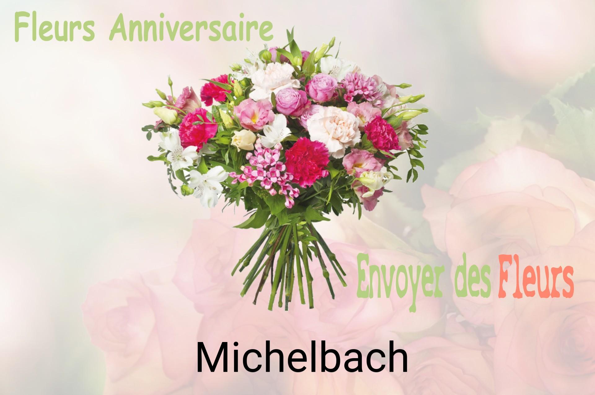 Bouquet de fleurs d’anniversaire livré à Michelbach